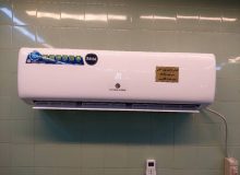 اهدای کولر اسپلیت ۲۴ هزار توسط خیر نیک‌اندیش به بیمارستان شهید انصاری رودسر