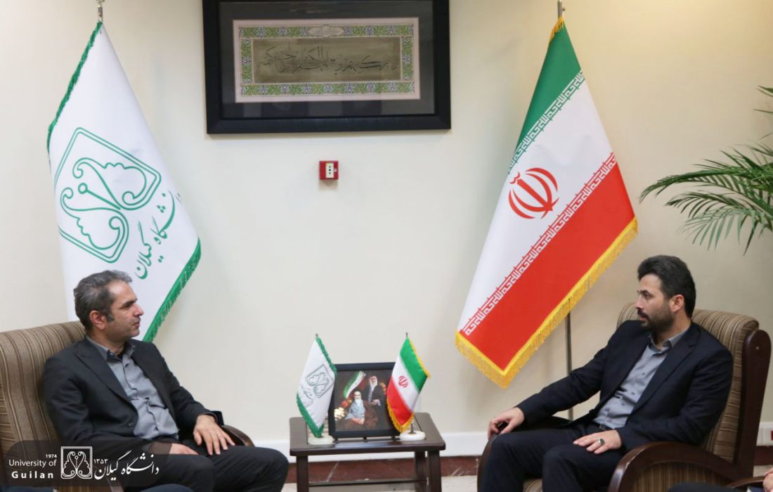 دیدار نماینده مردم شهرستان‌های رشت و خمام در مجلس شورای اسلامی با سرپرست دانشگاه گیلان