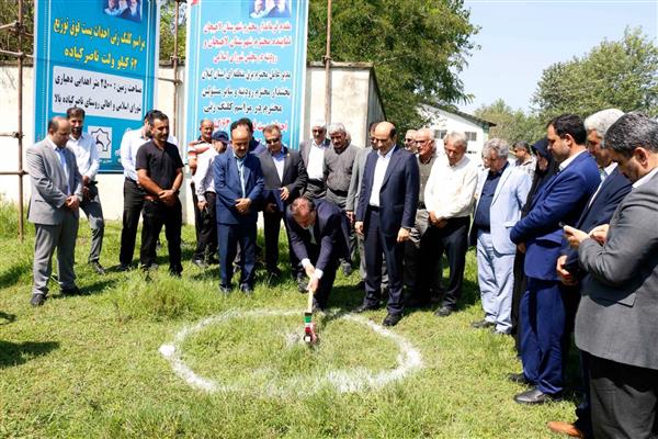 در هفته دولت محقق شد: كلنگ زنی و آغاز عملیات اجرایی پست۶۳/۲۰ كیلوولت ناصر كیاده و خط دو مداره ۶۳ كیلوولت