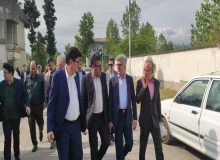 بازدید میدانی رئیس دانشگاه علوم پزشکی گیلان و هیئت همراه از بیمارستان امام حسن مجتبی (ع) فومن رئیس دانشگاه علوم