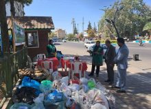 حیات دوباره درختان به دستان دانش آموزان خشکبیجاری