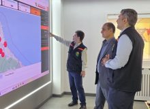 بازدید استاندار گیلان از دستاوردهای تحول دیجیتال شركت توزیع برق استان