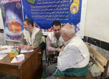 ایستگاه سلامت در مصلی تالش به مناسبت هفته دفاع مقدس و روز جهانی قلب