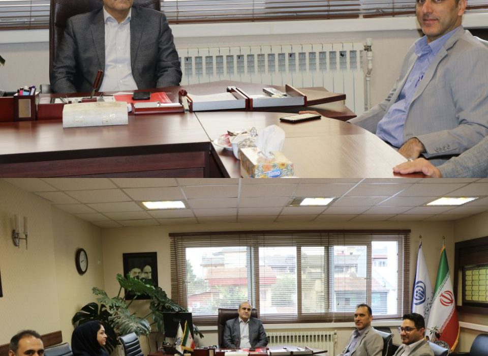 در راستای پیگیری برخی امورات و رفع موانع تولید صورت گرفت.  دیدار عبدالرضا ابراهیمی مدیر عامل و نائب رئیس هیئت مدیره شرکت سیمان خزر با دکتر مرتضوی مدیرکل تامین اجتماعی استان گیلان .