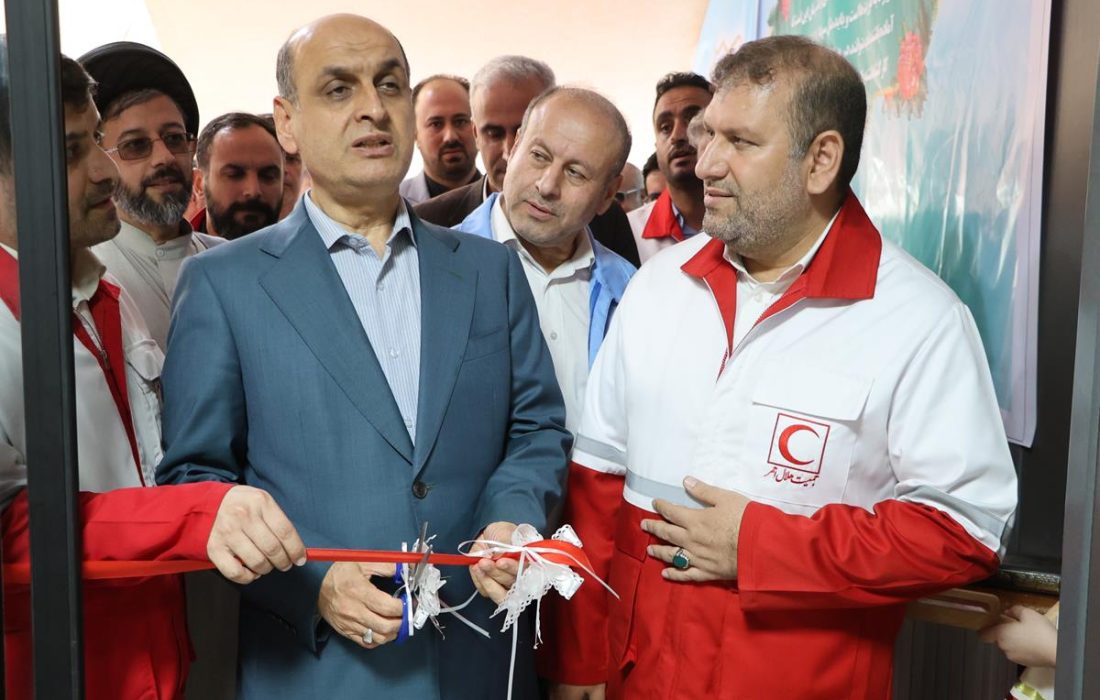 با حضور استاندار و دبیر کل جمعیت هلالاحمر کشور؛ پروژههای عمرانی و امدادی هلالاحمر گیلان افتتاح شد