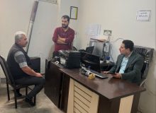 ویزیت رایگان ۲۰ سالمند و غربالگری فشار خون در رودبار به مناسبت هفته ملی سالمند