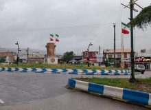 توتکابن در مسیر نظم ترافیکی؛ میدان اصلی شهر تغییر شکل می‌دهد  