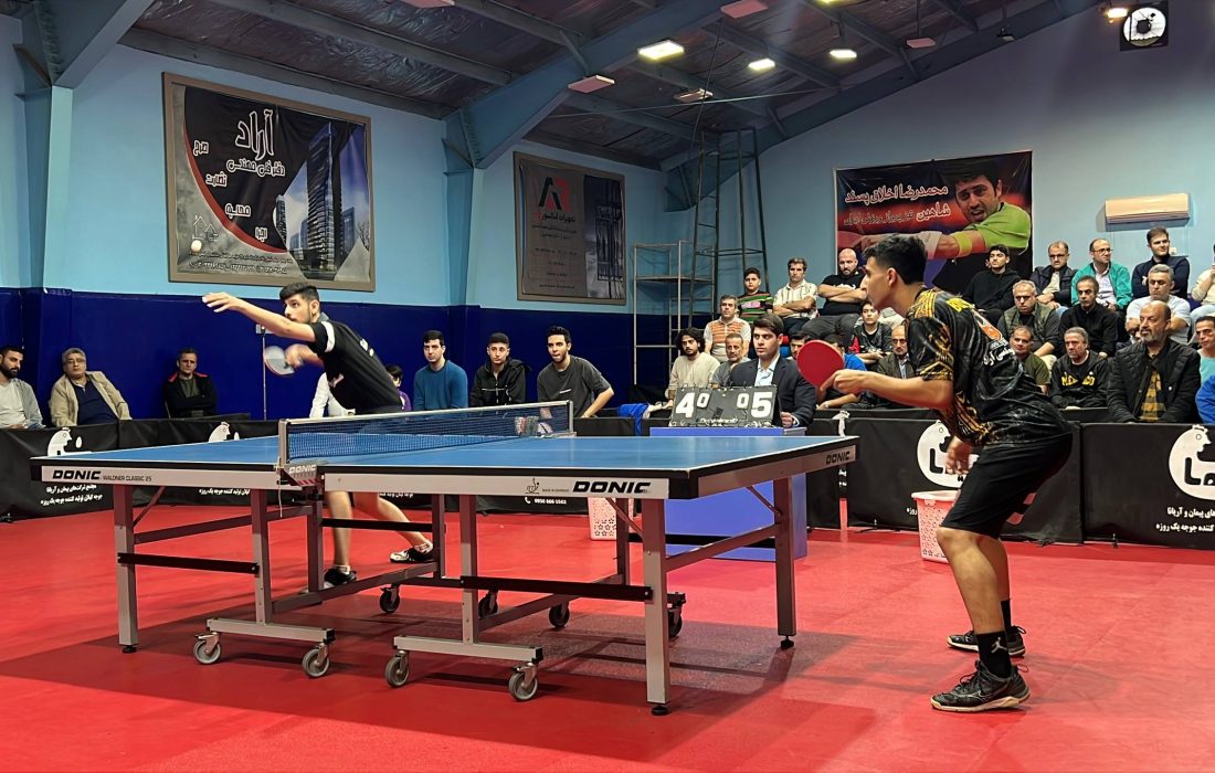 دفتر فنی و مهندسی آراد قهرمان نخستین لیگ باشگاهها و دستهجات آزاد جوانان و نوجوانان تنیس روی میز گیلان شد