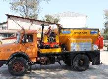 یک دستگاه فلاسک آسفالت توسط شهرداری لاهیجان خریداری شد