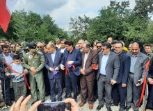 با حضور فرمانده محرومیت زدایی و جهادی ارتش جمهوری اسلامی و استاندار گیلان افتتاح شد: پروژه مجتمع تأمین آب شرب شهدای ارتش در روستای گسگره فومن