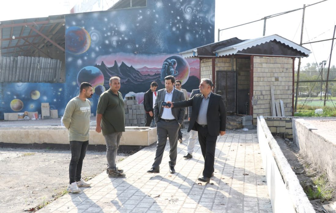 شهردار لاهیجان از اجرای پروژه های عمرانی بازدید کرد