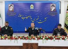 تقدير فرمانده انتظامي گيلان از نقش مؤثر اصحاب رسانه در ارتقاء امنيت استان