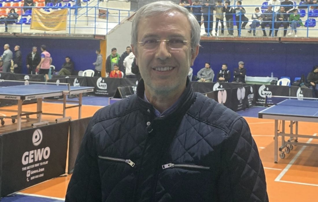 رئیس فدراسیون تنیس روی میز : گیلان مهد قهرمانان است؛ حمایت‌ها برای تربیت ملی‌پوشان ادامه دارد