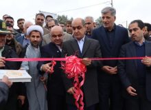 با حضور استاندار گیلان؛ زمین ورزشی خیرساز شهيد نعیمی لوشان افتتاح شد