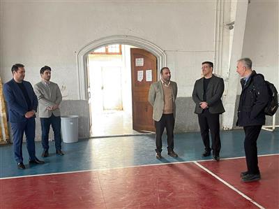 پیگیری تكمیل فاز دوم مجموعه ورزشی آبفای گیلان با بازدید مسئول ارشد ورزشی وزارت نیرو