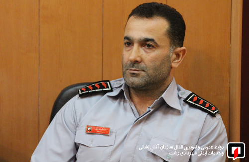 روایت رییس سازمان آتش نشانی رشت از ۱۸ دی روز پر التهاب و دغدغه برای اطفای هم زمان ۳۷ نقطه حریق