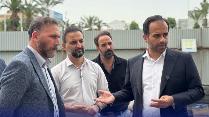 روند مرمت بنای تاریخی شهرداری رشت در مراحل پایانی تکمیل ۹۶ درصدی پروژه