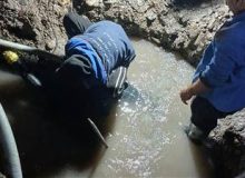 مدیریت همزمان سه حادثه در شبكه آبرسانی شهرستان رشت؛ تداوم خدمت‌رسانی بدون قطعی آب به بیش از ۲۹ هزار خانوار