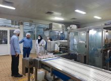 بازدید از کارخانه‌های تولید محصولات لبنی استان