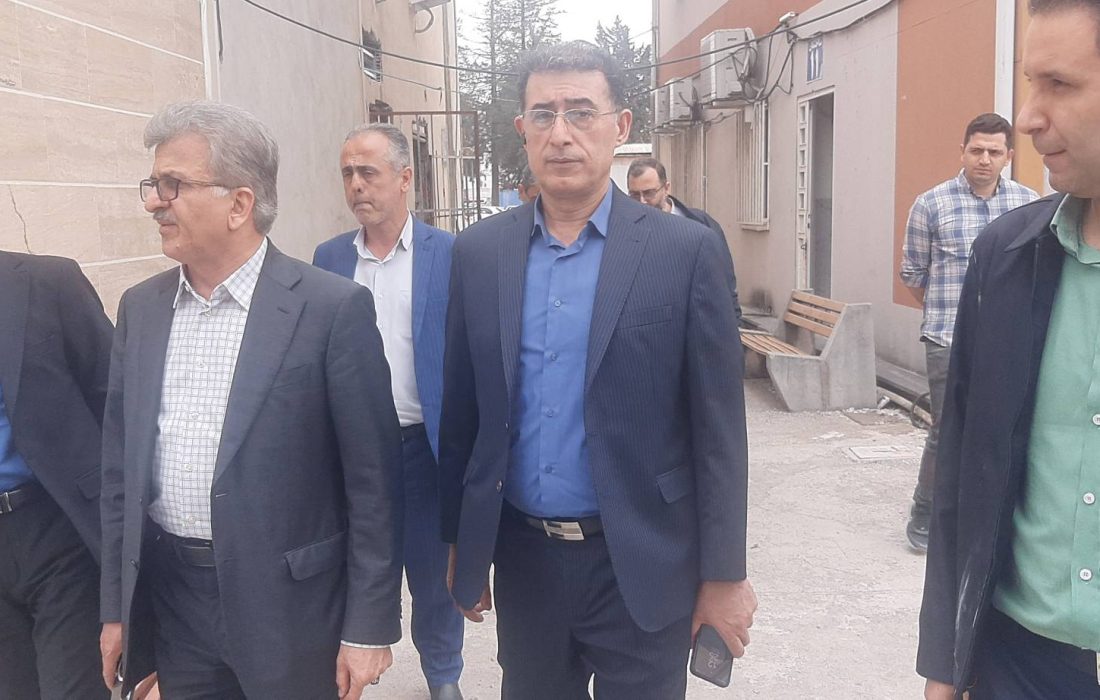 بازدید رئیس دانشگاه علوم پزشکی گیلان از پیشرفت پروژه‌های رادیوتراپی و پت‌اسکن مرکز رازی رشت