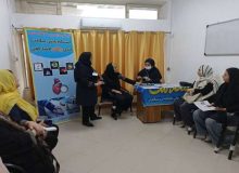 برپایی ایستگاه سلامت و پایش رایگان فشار خون در مرکز آموزشی درمانی و حشمت رشت