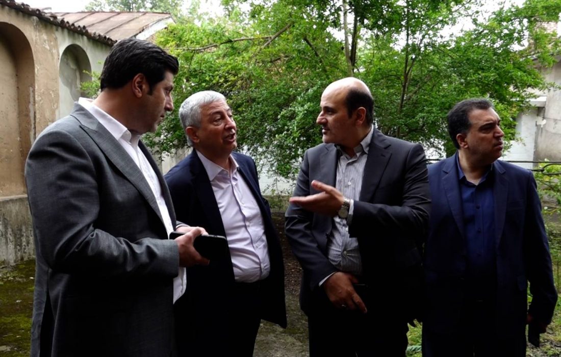بازدید معاون هماهنگی امور عمرانی استانداری گیلان از پروژه های مدیریت شهری لاهیجان