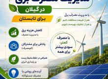 ۳۰  درصد تخفیف در بهای برق مصرفی  اعلام بسته جدید مشوق‌های مدیریت مصرف برق در گیلان برای تابستان