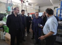 پیگیری میدانی مدیرعامل سازمان به همراه بازرس كل استان جهت رفع موانع واحدهای تولیدی