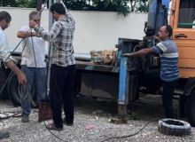 ایجاد منبع تامین آب شرب جدید در روستای گردشگری گتگسر اسالم شهرستان تالش