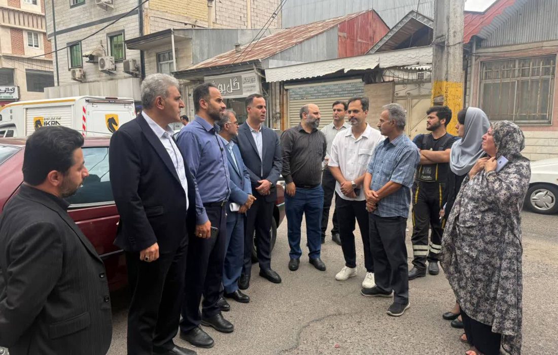 بازدید میدانی رئیس ،اعضای کمیسیون معماری و شهرسازی شورای شهر با همراهی شهردار رشت از رشتیان/ تملک معابر برای روانسازی ترافیک و رفاه شهروندان