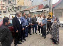 بازدید میدانی رئیس ،اعضای کمیسیون معماری و شهرسازی شورای شهر با همراهی شهردار رشت از رشتیان/ تملک معابر برای روان‌سازی ترافیک و رفاه شهروندان