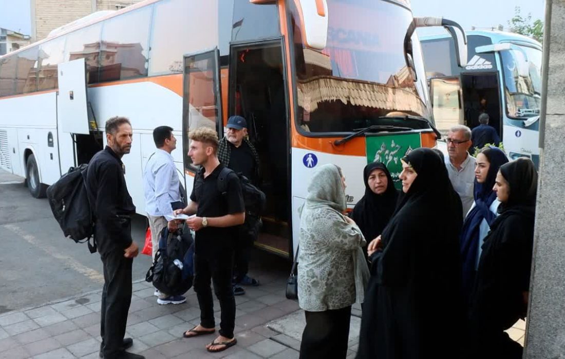 آمادگی کامل ناوگان گیلان برای اربعین؛ ۴۵۰۰ زائر اعزام شدند