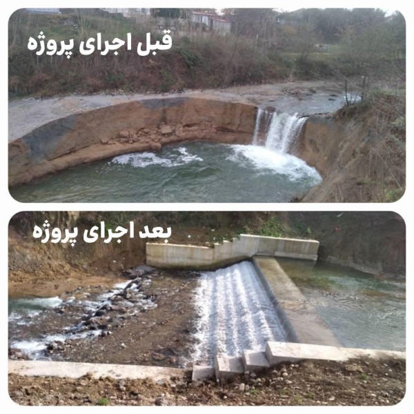 پروژه کفبند ۳۰ میلیارد تومانی ساماندهی گشت‌رودخان در رودبارچیره فومن بدون استفاده از اعتبارات دولتی افتتاح شد