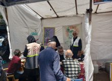 به مناسبت بزرگداشت مراسم تشییع قائد شهید امت؛ ارائه خدمات ویزیت رایگان به ۱۳۰ شهروند در لاهیجان