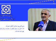 مدیرکل بیمه سلامت گیلان خبرداد؛ ۴۰۲۴ نفر در استان گیلان از خدمات درمان ناباروری بهره مند شده اند.