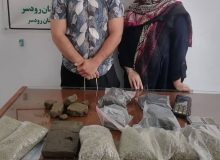 مادر و پسر قاچاقچي در کلاچاي دستگير شدند