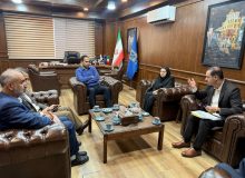 دیدار مدیرکل پست گیلان با شهردار رشت با محوریت پروژه «جی‌نف»