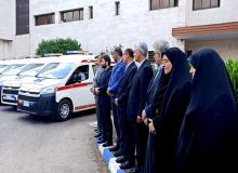 ۶ آمبولانس جدید به ناوگان اورژانس گیلان افزوده شد