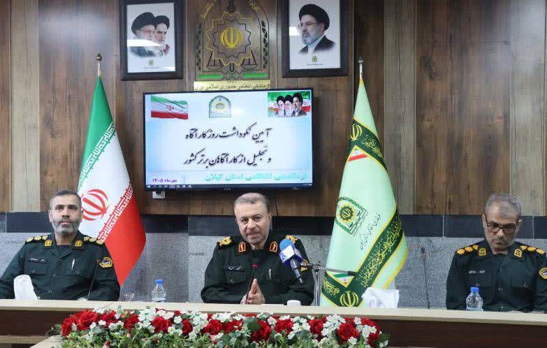 قدرداني از کارآگاهان نمونه پليس گيلان/ کشف ۱۰۰ درصدي جرايم جنايي