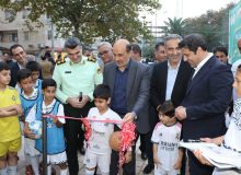 بهره‌برداری از پروژه بهسازی پارک رفتگر لاهیجان